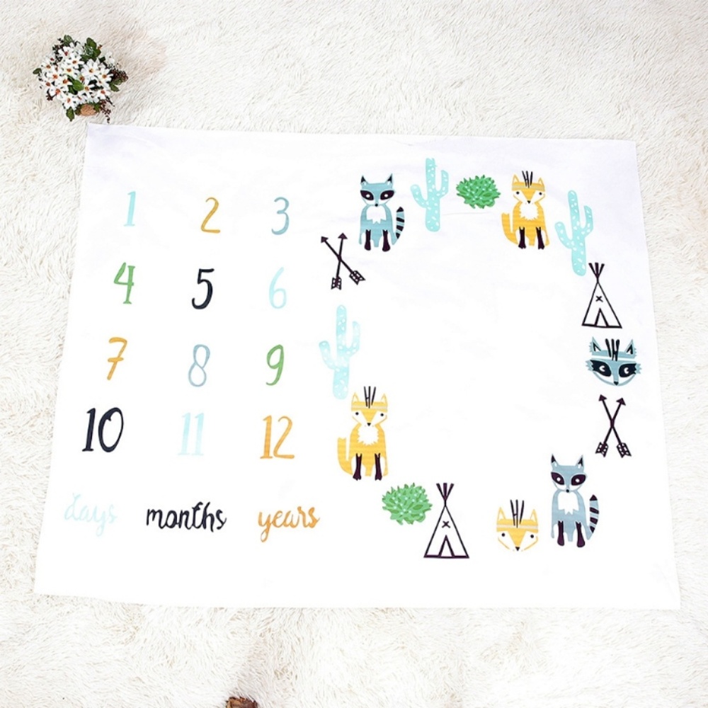 IT'S BACK! Photo Blanket Days/Months/Year Animals